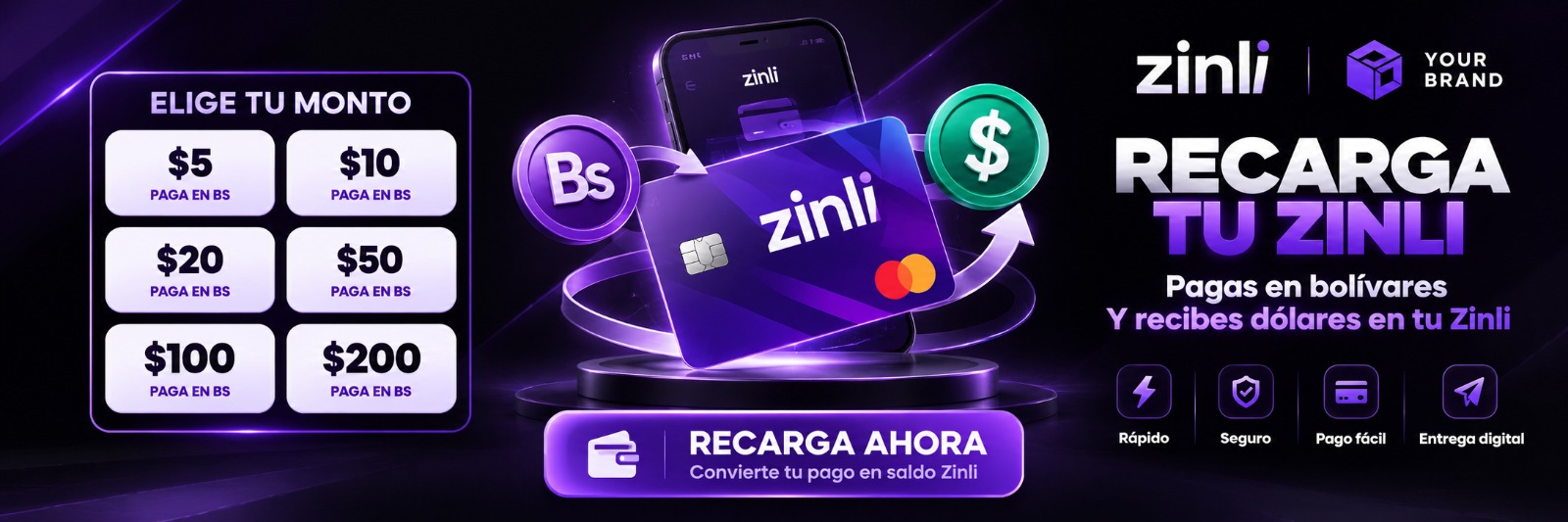 Recarga tu Zinli